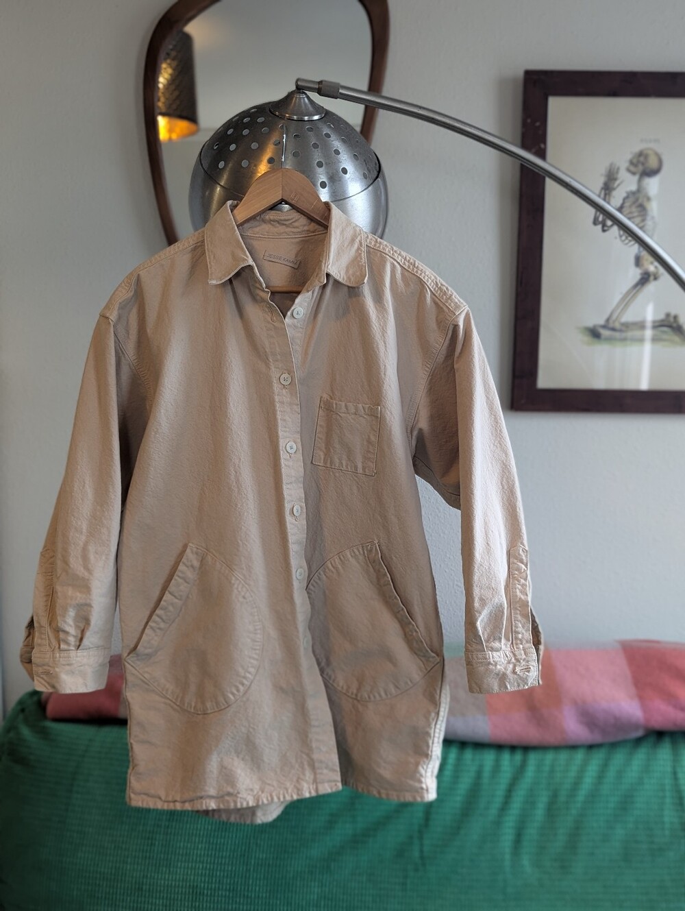Jesse Kamm Okuda Jacket in Buff